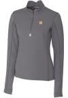 Main image for Cutter and Buck Houston Astros Womens Grey Traverse 1/4 Zip Pullover