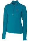 Main image for Cutter and Buck Seattle Mariners Womens Blue Traverse 1/4 Zip Pullover