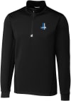 Main image for Cutter and Buck Detroit Lions Mens Black Traverse Big and Tall 1/4 Zip Pullover
