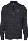 Main image for Cutter and Buck Detroit Lions Mens Black Traverse Big and Tall 1/4 Zip Pullover