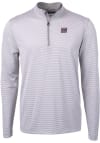 Main image for Cutter and Buck New York Giants Mens Grey Virtue Eco Pique Big and Tall 1/4 Zip Pullover