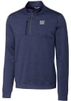 Main image for Cutter and Buck New York Giants Mens Navy Blue Stealth Big and Tall 1/4 Zip Pullover