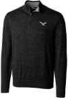Main image for Cutter and Buck Philadelphia Eagles Mens Black Historic Lakemont Big and Tall 1/4 Zip Pullover