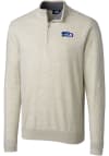 Main image for Cutter and Buck Seattle Seahawks Mens Oatmeal Lakemont Big and Tall 1/4 Zip Pullover