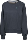 Main image for Cutter and Buck Seattle Mariners Womens Navy Blue Saturday Crew Sweatshirt