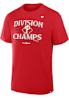 Main image for Philadelphia Phillies Mens Red 2025 Division Champions Locker Room Big and Tall T-Shirt