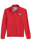 Main image for Mens Nebraska Cornhuskers Red Johnnie O Motion Herbie Qtr Zip Pullover