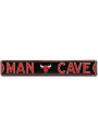 Chicago Bulls 6x36 Man Cave Street Sign