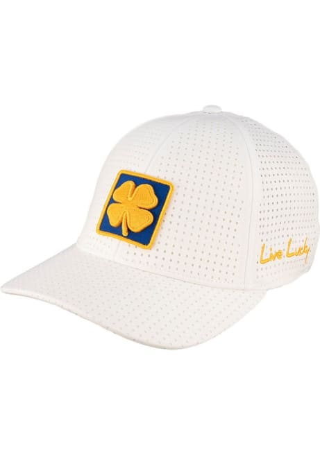 Pitt Panthers Black Clover The Laser Flex Hat - White