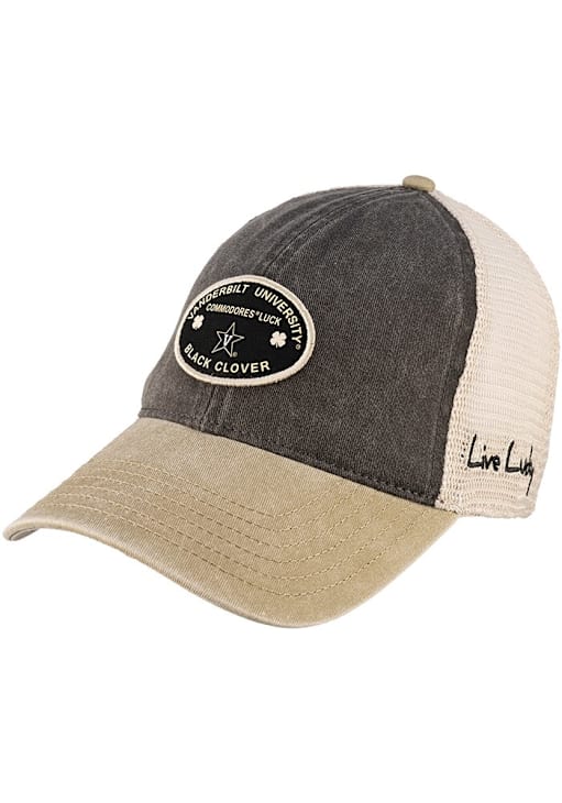 Black Clover Vanderbilt Commodores The Retro Adjustable Hat