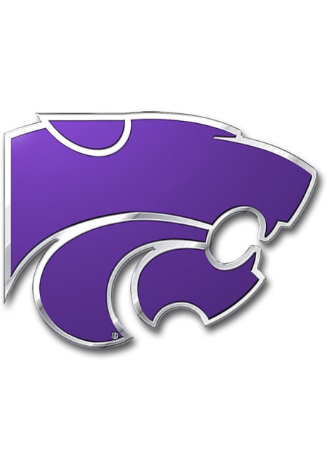K-State Wildcats Purple Sports Licensing Solutions Color Auto Car Emblem