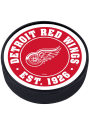 Detroit Red Wings Established Textured Hockey Puck