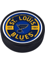 St Louis Blues Gear Textured Hockey Puck