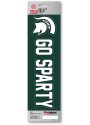 Sports Licensing Solutions Michigan State Spartans 3x12 inch Slogan Auto Decal - Green