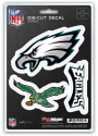 Sports Licensing Solutions Philadelphia Eagles 5x7 inch 3 Pack Die Cut Auto Decal - Green