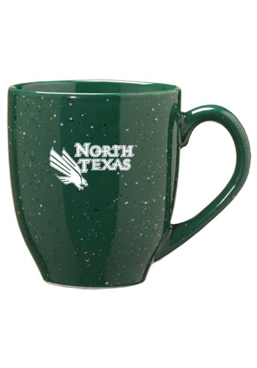 Main image for North Texas Mean Green 16oz Speckled Mug.