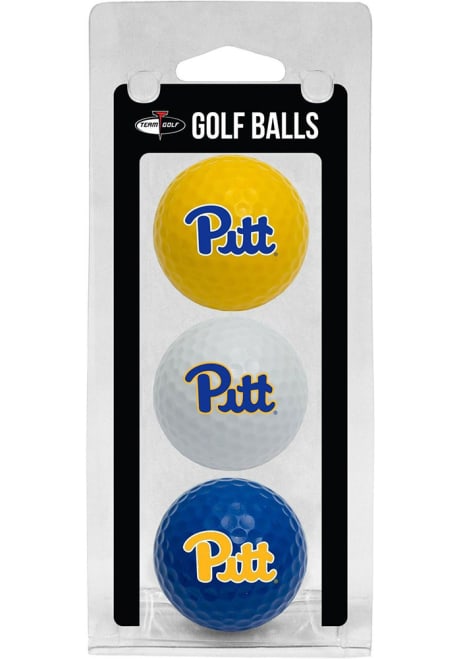 Blue Pitt Panthers 3 pack Golf Balls