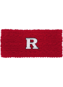 Rutgers Scarlet Knights Womens Adaline Twist Knit Earband - Red