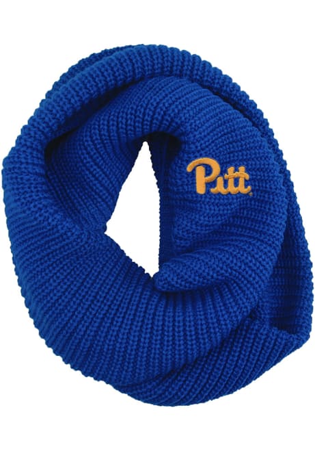 Pitt Panthers LogoFit Infinity Womens Scarf - Blue