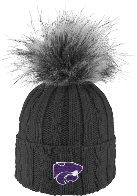 K-State Wildcats LogoFit Alps Pom Womens Knit Hat