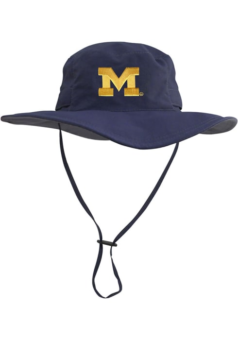 LogoFit Michigan Wolverines Navy Blue Boonie Bucket Hat
