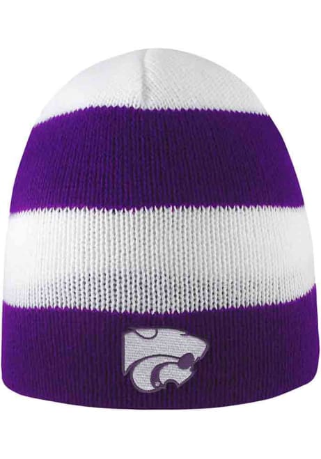 K-State Wildcats LogoFit Columbia Mens Knit Hat - Purple