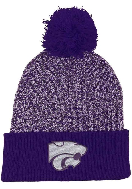 K-State Wildcats LogoFit Rooney Mens Knit Hat - Purple