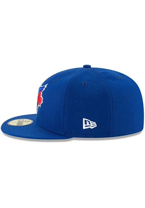 New Era Toronto Blue Jays Mens Blue 2025 Game World Series Side Patch 59FIFTY Fitted Hat