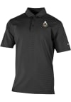 Main image for Mens Purdue Boilermakers Black Columbia Heat Seal Double Hit Short Sleeve Polo Shirt