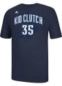 Kevin Durant Oklahoma City Thunder Navy Blue Kid Clutch Player Tee