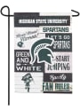 Michigan State Spartans 13x18 inch Linen Fan Rules Garden Flag
