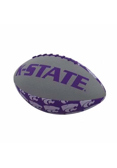 Purple K-State Wildcats Repeating Mini Football