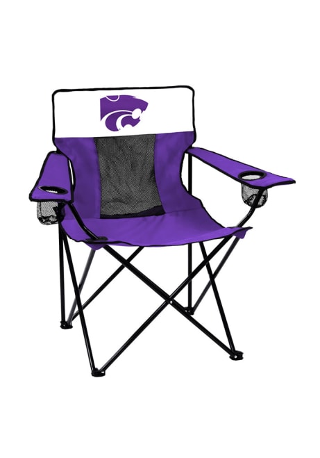 Purple K-State Wildcats Elite Canvas Chair