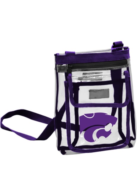 Clear K-State Wildcats Clear Bag - White
