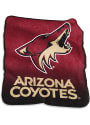 Arizona Coyotes Team Logo Raschel Blanket