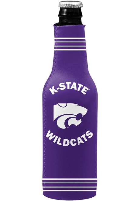 Purple K-State Wildcats 12 oz Bottle Coolie