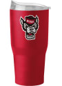 NC State Wolfpack 30 oz Flipside Powder Coat Stainless Steel Tumbler - Red
