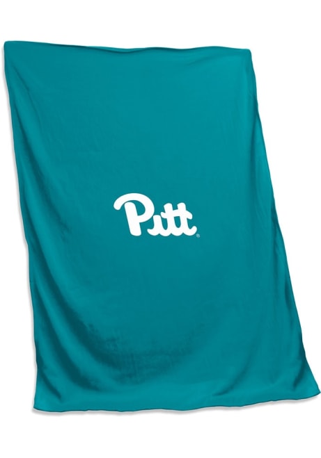 Teal Panthers Teal Screened Sweatshirt Blanket