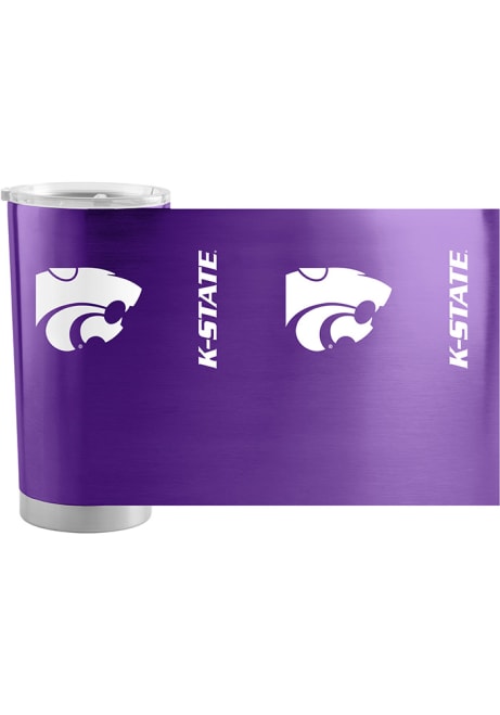 Purple K-State Wildcats 20oz Gameday Stainless Steel Tumbler