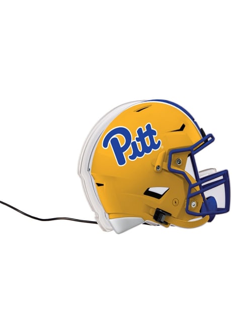 Gold Pitt Panthers LED Helmet Desk Accessory