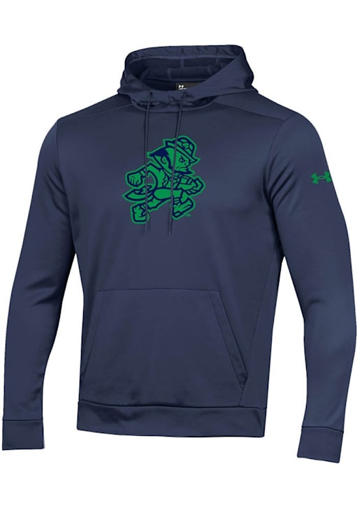 Notre Dame Fighting Irish Mens Under Armour NAVY Football