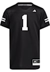 Main image for Youth Nebraska Cornhuskers Black Adidas No 1 Strategy Football Jersey Jersey