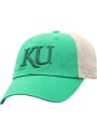 Kansas Jayhawks Snog Meshback Adjustable Hat - Green