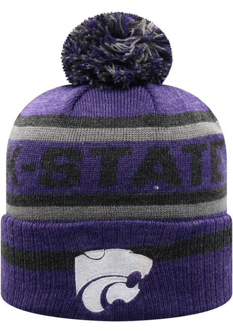 K-State Wildcats Top of the World Buddy Cuff Mens Knit Hat