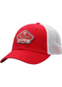 Ohio State Buckeyes Top of the World Nitty Meshback Adjustable Hat - Red