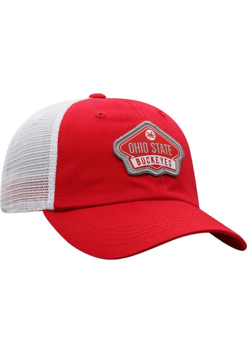 Top of the World Ohio State Buckeyes Nitty Meshback Adjustable Hat - Red