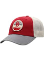 Oklahoma Sooners Top of the World Early Up Meshback Adjustable Hat - Crimson