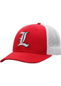 Louisville Cardinals BB Meshback Adjustable Hat - Red