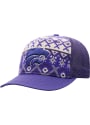 K-State Wildcats Top of the World Given Holiday Sweater Adjustable Hat - Purple