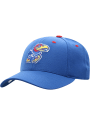 Kansas Jayhawks Triple Conference Adjustable Hat - Blue
